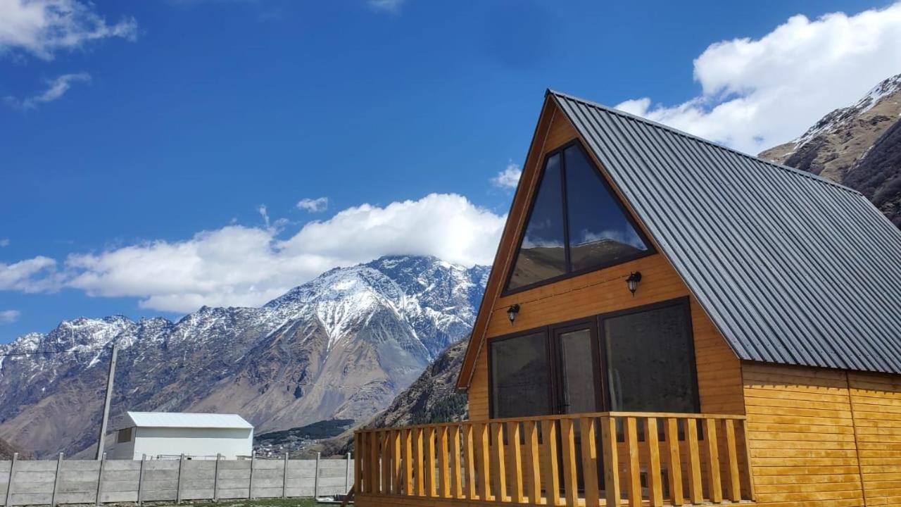 Mountain Hut In Kazbegi Villa ภายนอก รูปภาพ